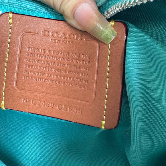 COACH Ivy Canvas Tote Bag - Picture 8 of 8